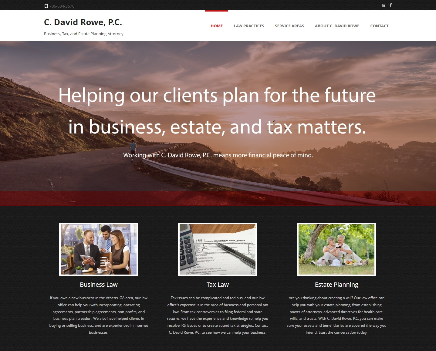 Digital Marketing Results for Law Firm Client